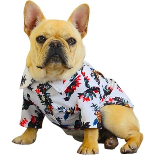French Bulldog Dog Clothes Summer Pug Clothing Shirt Coat Pet Outfits Poodle Bichon Pomeranian Schnauzer Corgi Dog Costumes