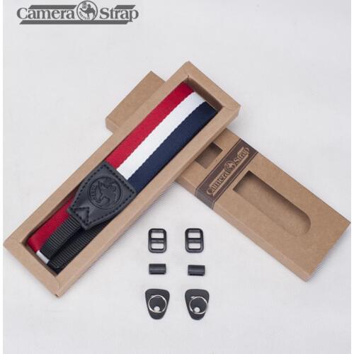 Handmade Ethnic Style Canvas Vintage Shoulder Neck Strap Dsrl Camera Strap Sling Belt for Nikon Canon Sony Panasonic