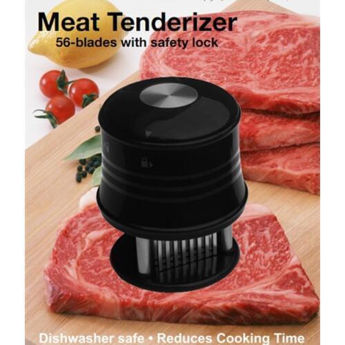 Stainless Steel Meat Tenderizer Dishwasher free shipping baby lock new arrival ss 56 blades meat hammer Steak needle