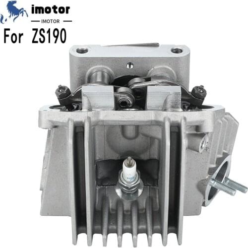 Motorcycle Complete Cylinder Head Assembly kit For 62mm Bore ZongShen ZS 190cc Z190 W190 1P62YML-2 Engine Dirt Pit Bike Atv Quad