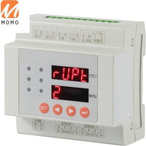 220v Ac/ Dc Full Function Automatic Egg Incubator Digital Thermostat Temperature Humidity Controller Switch With Sensor