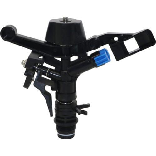 3/4 Inch Male Thread Garden Oscillating Sprinklers Adjustable Rotating Double Exit Water Sprayer Nozzles Irrigation Nozzles 10Pc