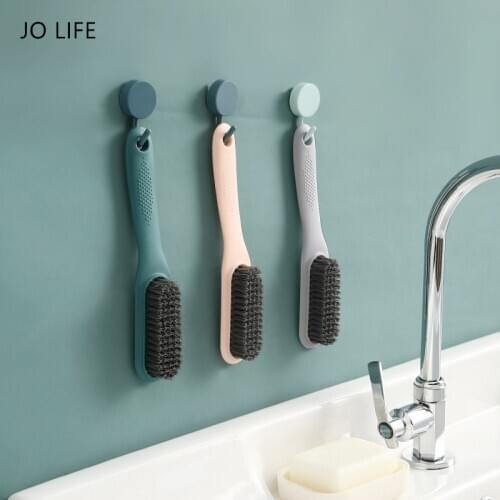 JO LIFE Multi-functional Shoes Brush Hanging Sneaker Boot Plastic Cleaning Brush Household Cleaning Tools