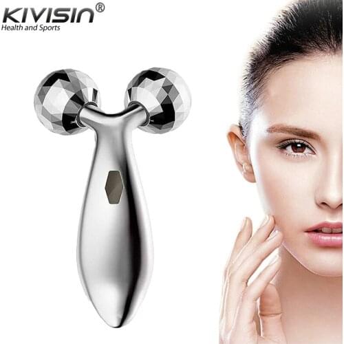 3D Facial Roller Massager Y-Shape Face Beauty Massager Lift Body Professional Skincare Slimming Skin Care Tightening Tools
