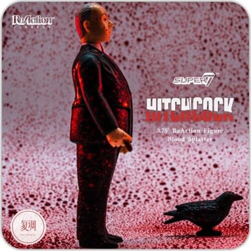 Super7 Alfred Hitchcock Hang Card Toy Action Figures Toys for Children Gift