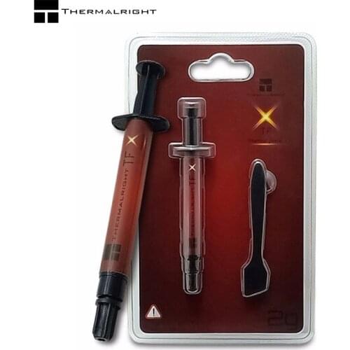 Thermalright Thermal Silicone Grease 14.3 W/mK Conductivity, TFX 2g, Using For Notebook /GPU Card ,TFX 2G ,High Performance