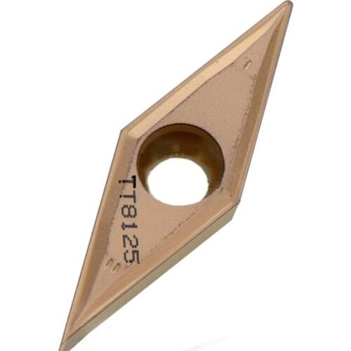 10PCS carbide inserts VBMT160404MT TT8125 VBMT160408MT TT8125 free shipping