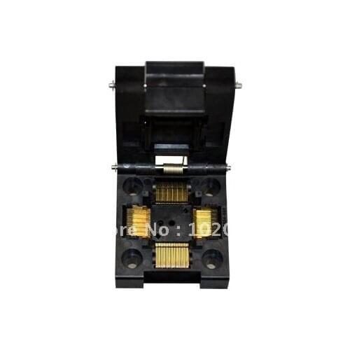 100% NEW IC51-0804 QFP80 TQFP80 0.5MM IC Test Socket / Programmer Adapter / Burn-in Socket(IC51-0804-808)