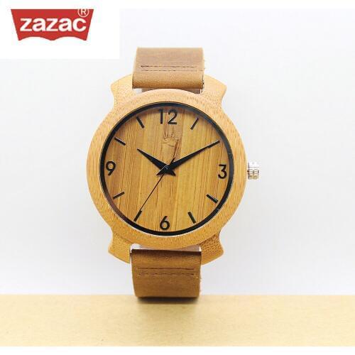 2018 fashion wooden unisex Watches genuine leathe wood Casual Wrist Watch Male Relogio Gift Relogio de madeira DROP SHIPPING