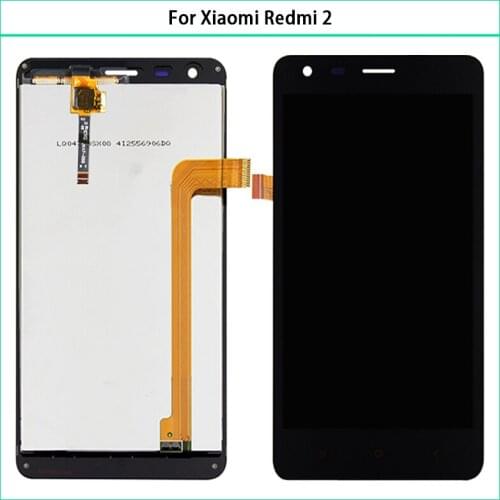 4.7 inch Tested New For Xiaomi Redmi 2 LCD Display Touch Screen Digitizer Assembly New For Redmi2 LCD Screen Replacement