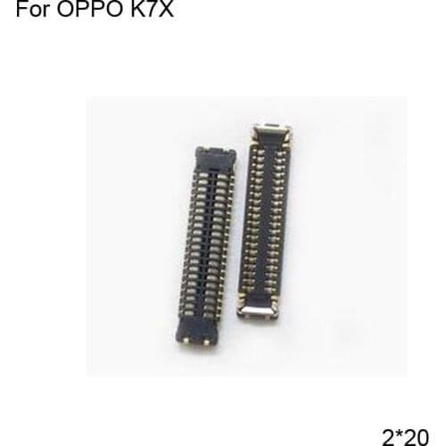 5PCS For OPPO K7X FPC connector For OPPO K 7X LCD display screen on motherboard mainboard On flex cable