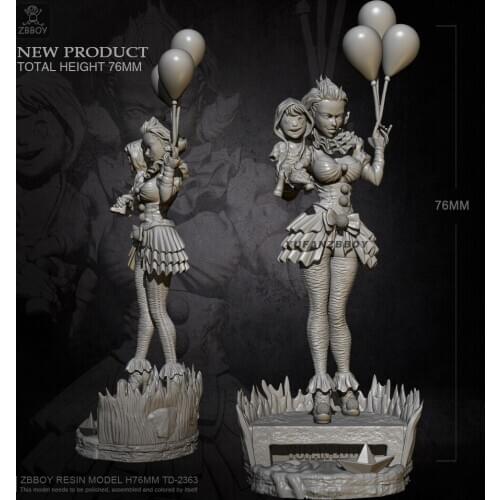 75mm Resin model kits figures self-assembled TD-2363