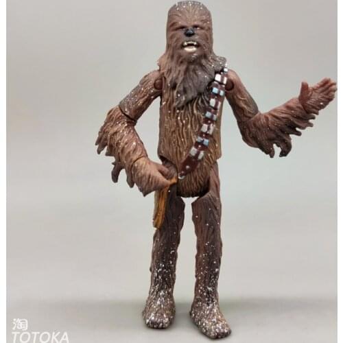 Z113 Action Figure | Chubaka and 3 PO Damaged Model Model Star Wars 30th Anniversary Hasbro