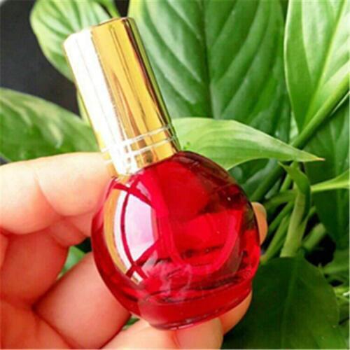 10ml Red Glass Perfume Atomizer Spray Bottle Refillable Cosmetic Water Packaging Container Ball Shape 10pcs/lot P208