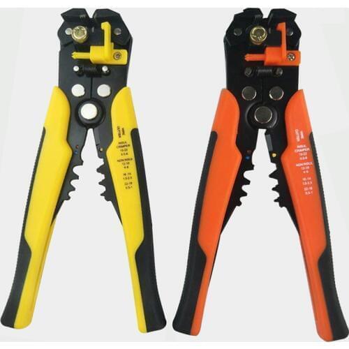 HS-D1 Crimper Cable Cutter Automatic Wire Stripper Multifunctional Stripping Tools Crimping Pliers Terminal 0.2-6.0mm tool hs-d2