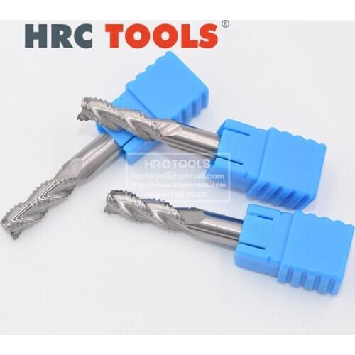 P7-d20x45Hx100L CARBIDE ROUGHING ENDMILL 3 FLUTE ALUMINUM ROUGHER HOG MILLING TOOL BIT