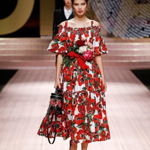 Summer Dresses With Print Jamerary China