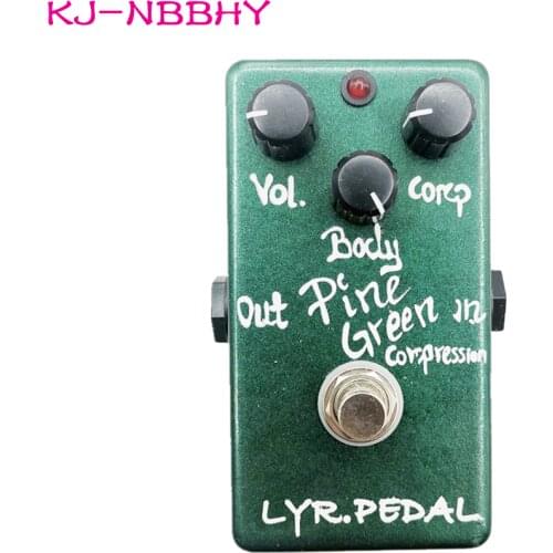 LY-ROCK Hand-made Prince Green Compression Stompbox Single Block Effect