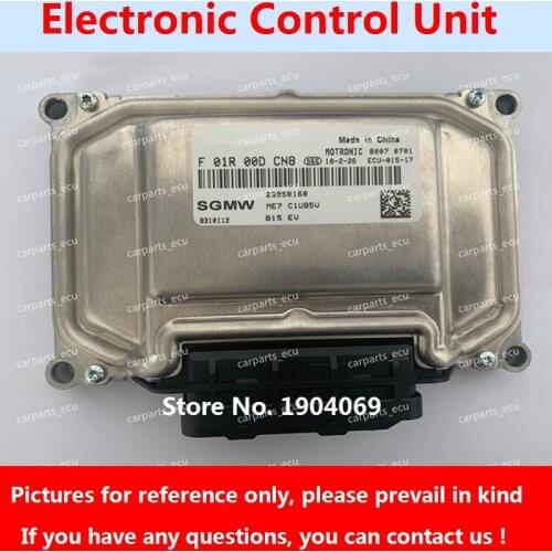 Engine Computer Board F01R00DCN8 F01RB0DCN8 23958168 ME7 ECU Electronic Control Unit F01R00D517 F01RB0D517 01606094 For Wuling