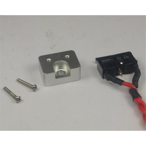 Reprap Delta Rostock kossel k800 metal end stop mount plate +endstop kit for DIY 3D printer aluminum alloy endstop holde