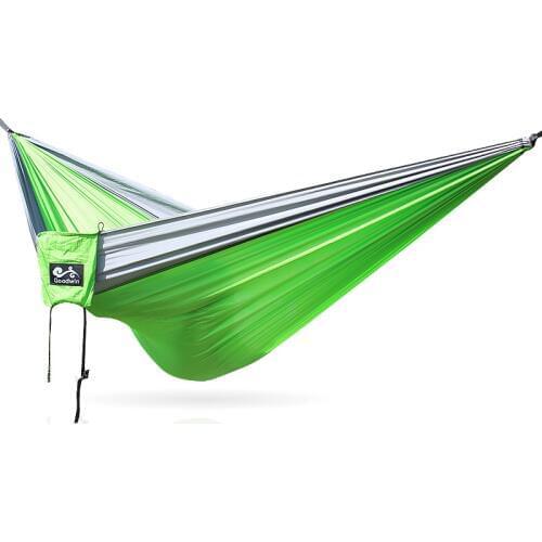 Outdoor Camping Hammock Green Nylon Modern Hammocks