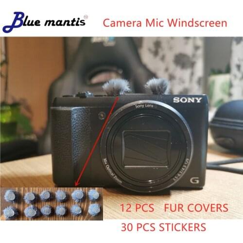 Outdoor Micromuff Dead Cat Wind Muffler Shield For Sony DSCRx100 RX100IV RX100M5 A7M3 A7R3 ILCE-7M3 microphone cover windscreen