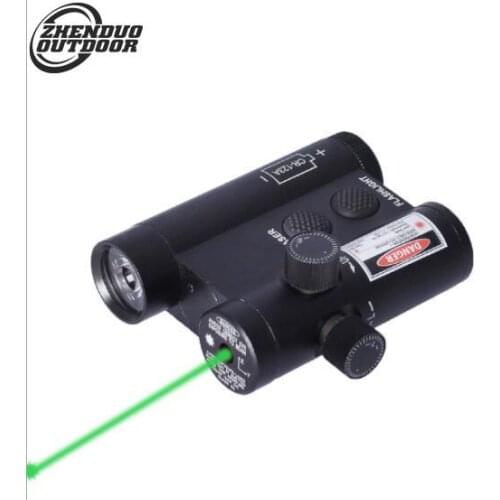 Green Laser Flashlight Combo Hunting Equipment Accurate Scanning