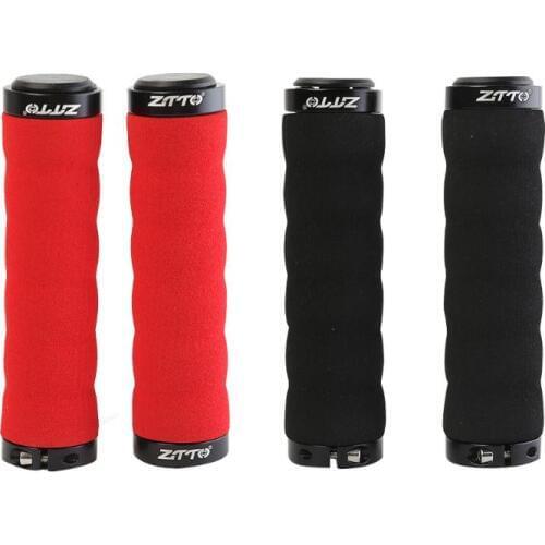 2pcs Non-slip Sponge MTB Bike Protective Handlebar Covers Mountain Road Bicycle Lockable Sponge Handle Grip