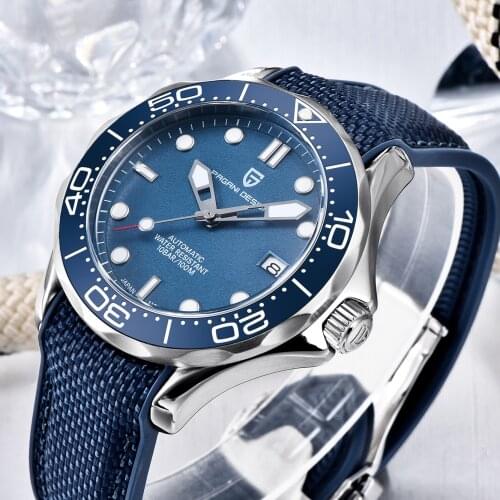 2021 New PAGANI DESIGN Original Mens Mechanical Watch Luxury Automatic watch for men 10 Bar waterproof Japan NH35A clock man