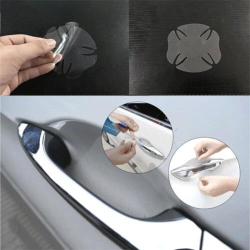 4pcs Car Door Handle Bowl Sticker For Volvo S40 S60 S80 S90 S40 XC60 XC90 V40 V60 V90 V30 XC30 C30 XC40 XC70 V70