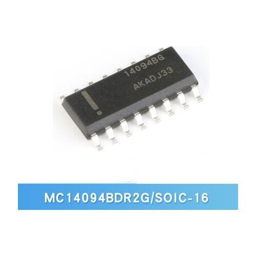 5pcs MC14094BDR2G 14094BG 8-Stage Shift/Store Register with Three-State Outputs SOP-16pin New and Original