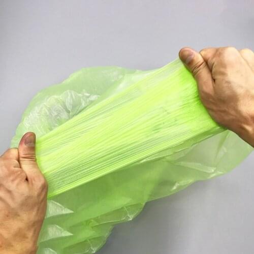 Household Biodegradable Trash Bags Extra Thick Strong Tear Leak Resistant Disposable Recycling Garbage Bag for Kitchen Bathroom
