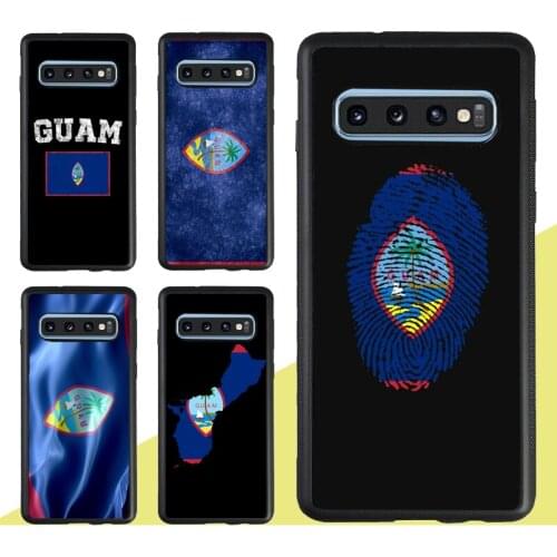 Guam Flag Case For Samsung Galaxy A51 A71 A21S A20e A31 M31 M21 A50 A70 S9 S10 S20 Plus Note 20 Ultra