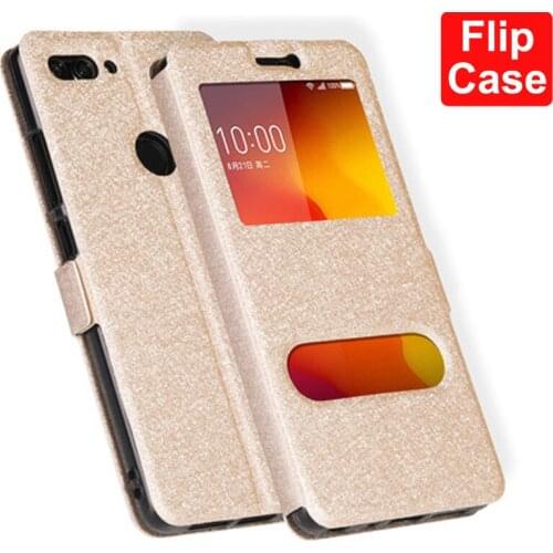 Open window cover For 360 N7 PRO N7pro Case cover PU leather stand Cases For 360 N 7 PRO flip shell 1809-A01 back cover
