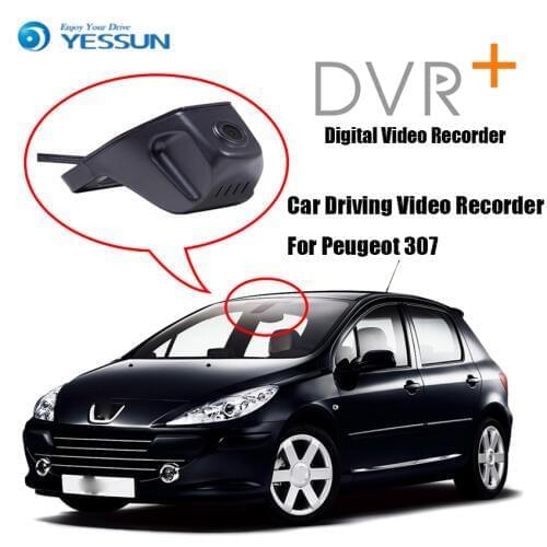YESSUN HD 1080P Car DVR Digital Video Recorder For Peugeot 307 - Front Camera Dash Not Reverse Parking Camera