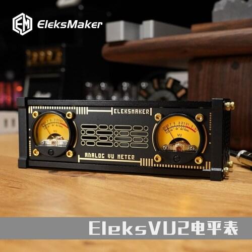Eleksmaker Eleksvu2 level meter, pickup meter, pickup lamp, RGB light level, voice controller, VU meter head with backlight