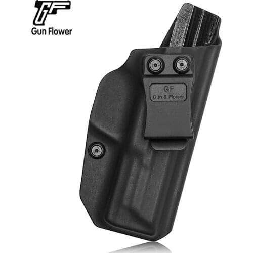 Gunflower Black Right Hand Inside Waistband Concealed Carry Kydex Holster Fit S&W MP 9mm Pistols