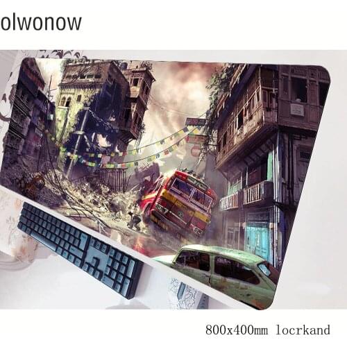 Uncharted mousepad gamer Indie Pop 800x400x3mm gaming mouse pad notebook accessories laptop Domineering padmouse ergonomic mat