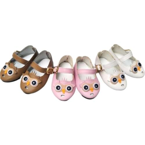 Doll shoes for 43cm born baby doll 18 inch girl doll pu leather shoes