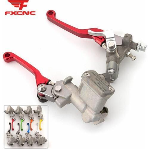 125CC-400CC Dirt Pit Bike Master Cylinder Brake Clutch Lever 7/8" For Honda CR125R CR250R CR500R CRF150R CRF250R CRF250X CRF450R