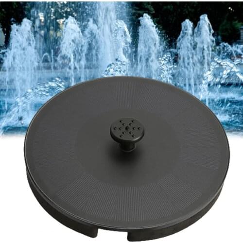 Solar Fountain Solar Water Fountain Garden Pool Pond Outdoor Solar Panel Floating Waterfall Fountain Garden Decoration