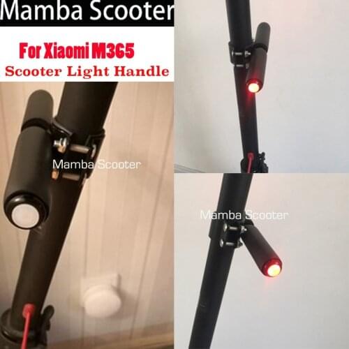 Upgraded Luminous Kid Grips For Xiaomi Scooter M365 Child Handle For Xiaomi M365 Pro M187 With Safty Warning Light M365 Parts