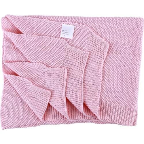 Baby Blankets Knitted Newborn Swaddle Wrap Soft Toddler Sofa Crib Bedding Quilt Winter Autumn Baby Stroller Blanket new
