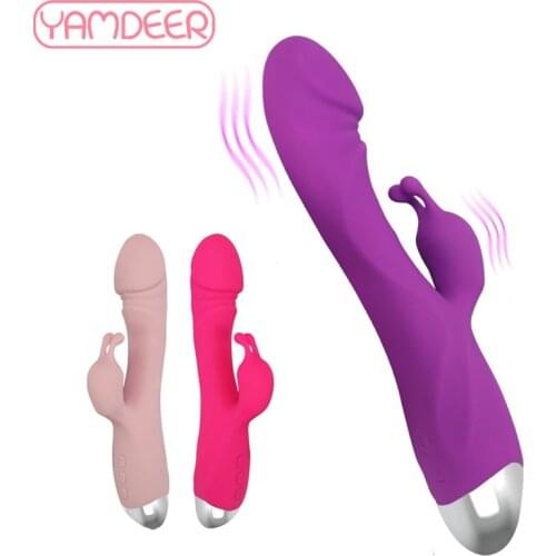 10 Speeds Female Dildo Sex Vibrators for Women Masturbator Double Vibrator Sex Toys for Woman Adults Erotic Intimate Goods Shop