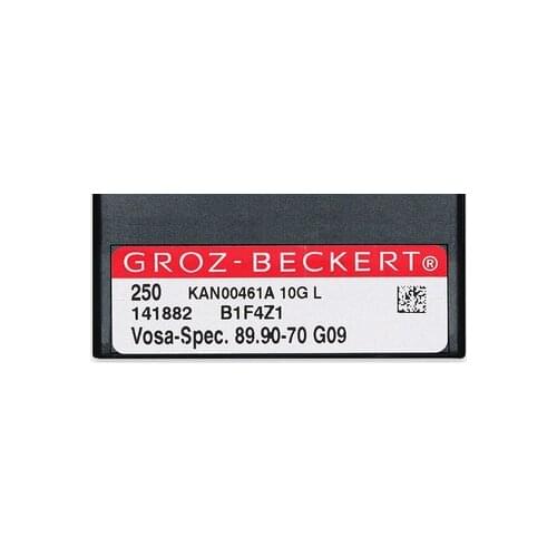 250 pieces Genuine Groz Beckert Knitting Needles Vosa-Spec. 89.90-70 G09 SHIMA SEIKI 10G needle spare parts store 736750