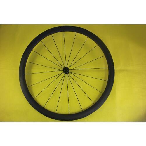 38mm tubular carbon fiber front wheel SUPER LIGHT UD matte 20 holes RAF10 4 sealed bearings hub Pillar X-TRA 1420 spoke