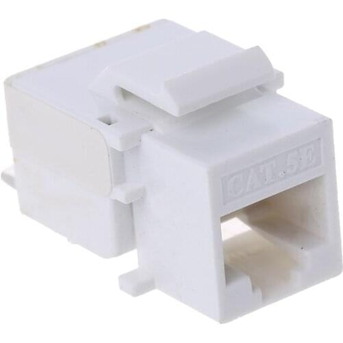 5pcs CAT5E UTP Network Module Tool-free RJ45 Connector Cable Adapter FOR AMP