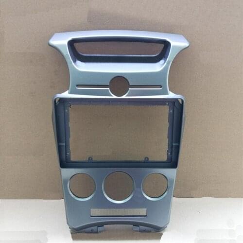 Car Fascia Navigation Fascias Dash Frame Kit For 9" Universal Android Multimedia Player For Kia Carens 2007 2008 2009 2010 2011