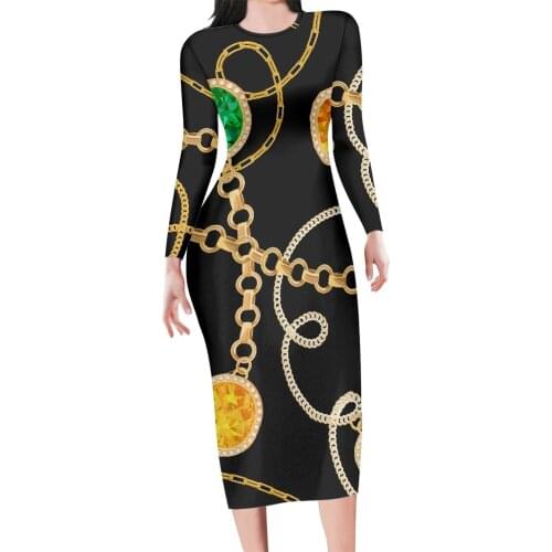 Binienty Long Sleeve Summer Dresses