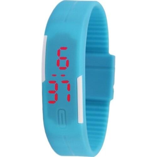 Unisex Simple Women Digital Bracelet Watch Led Sports Wristwatch Fashion Electronic Ladies Watches Dropshipping Reloj Mujer